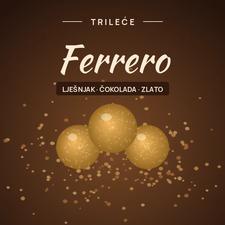 Trileće Ferrero Rocher